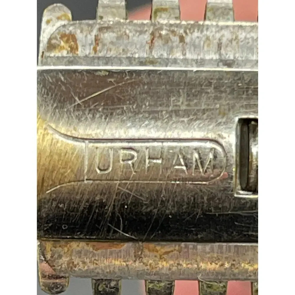 Vintage 1907 Durham Duplex Short Open Comb Double Blade Safety Razor *See Photos